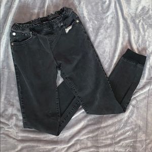 boys black jogger jeans